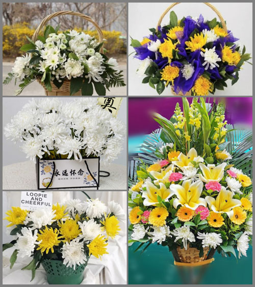 广东佛山市顺德区陈村镇赤花社区白事提篮配送